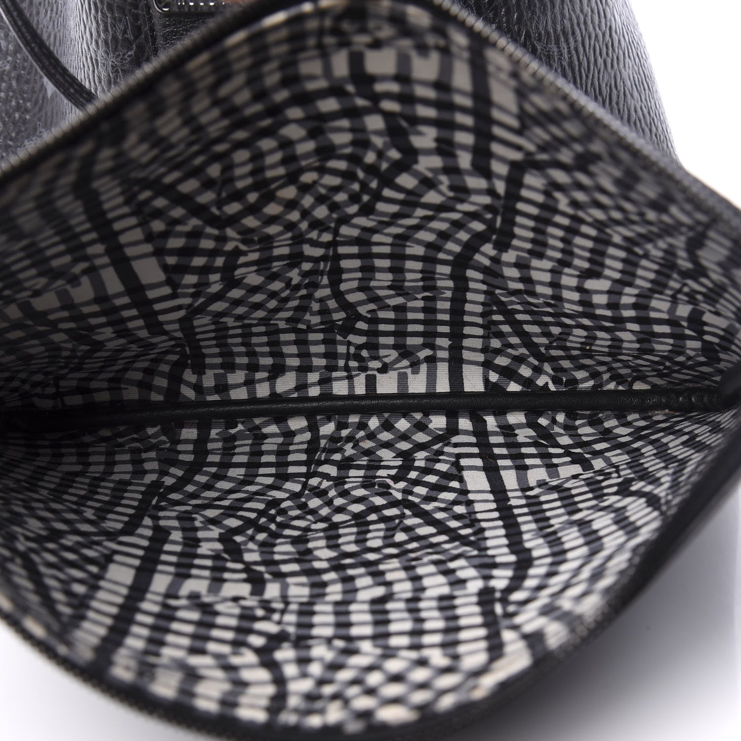 MCM Visetos Medium Liz Reversible Shopper Tote Black 8 of 21