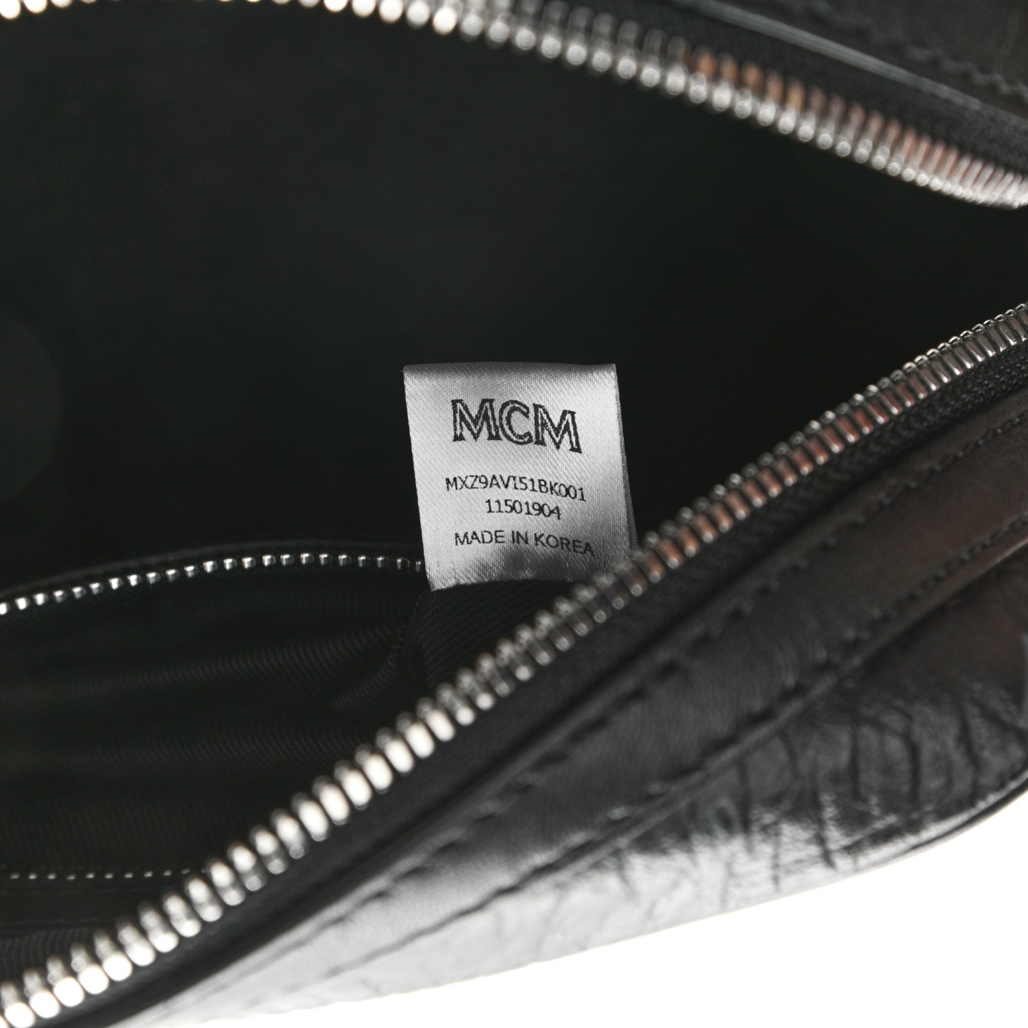 MCM Visetos Camera Crossbody Bag Black 6 of 9