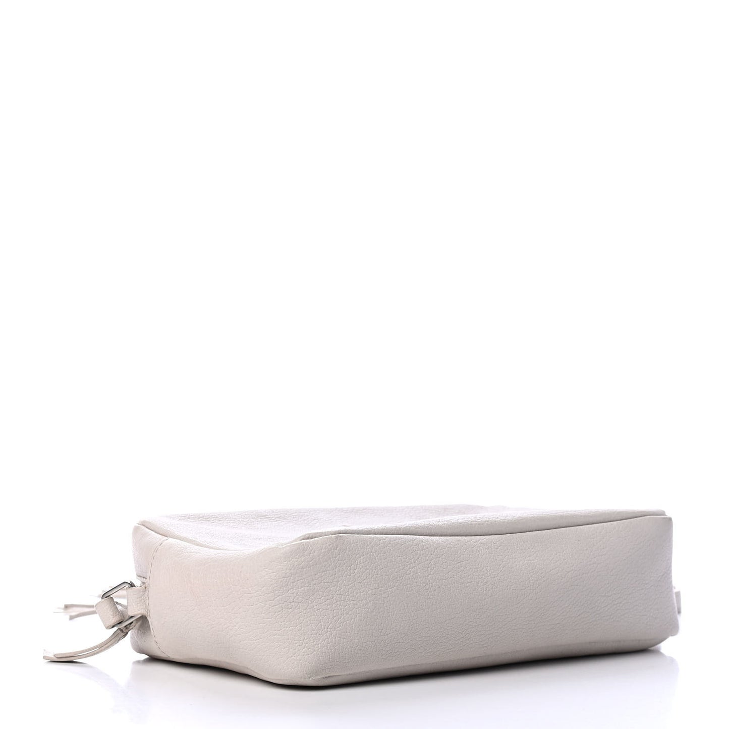 Lambskin Monogram Small Lou Camera Bag White