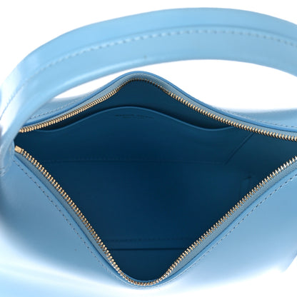 Mansur Gavriel Polished Calfskin Mini Candy Bag Light Blue 5 of 10