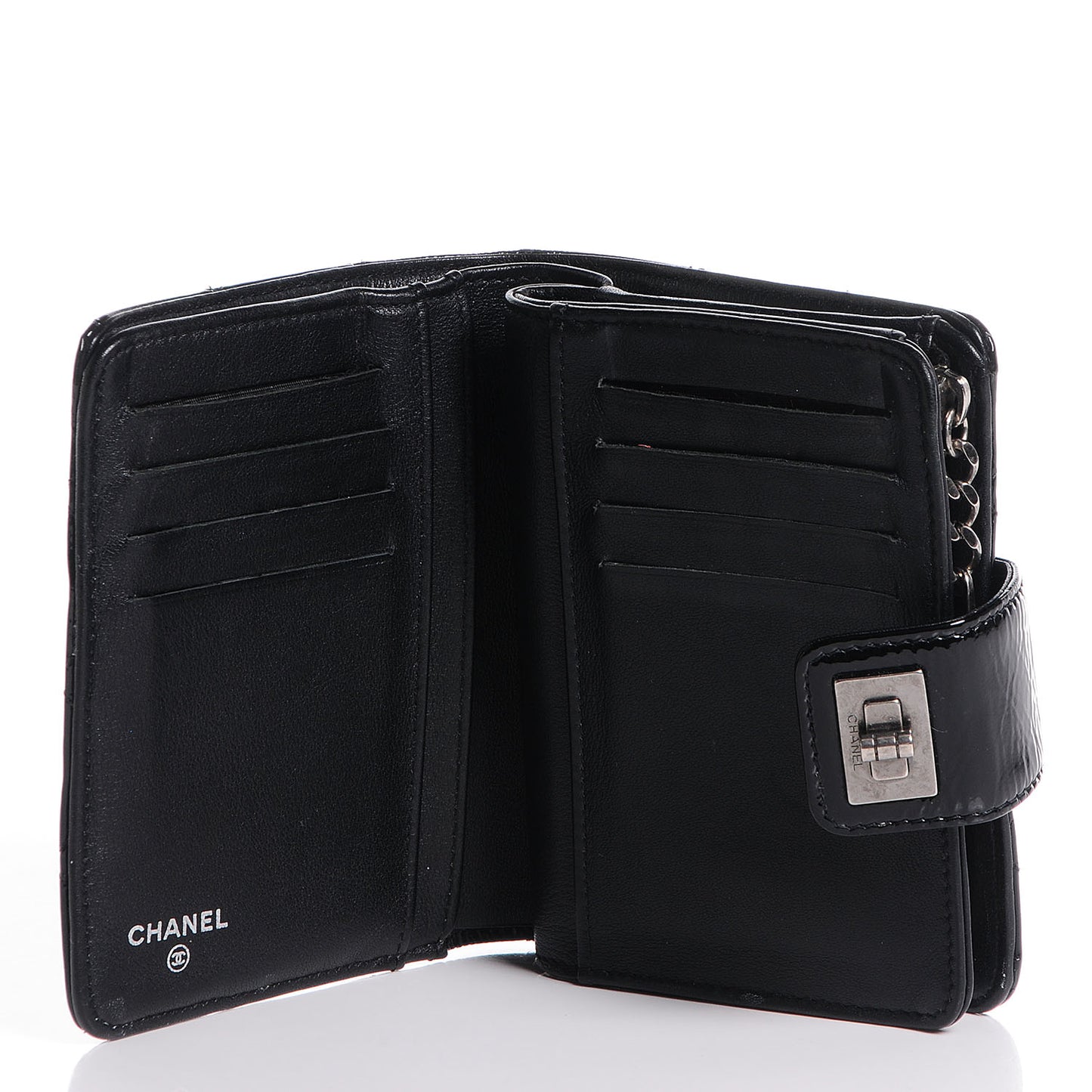 Patent Reissue Compact Wallet Black