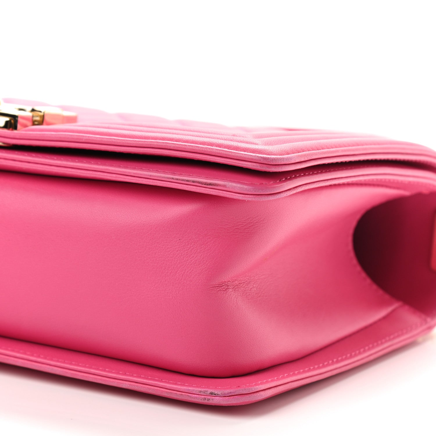 Chanel Lambskin Quilted Medium Boy Flap Pink 5 of 8