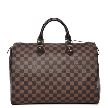 Louis Vuitton Damier Ebene Speedy 35 1 of 11