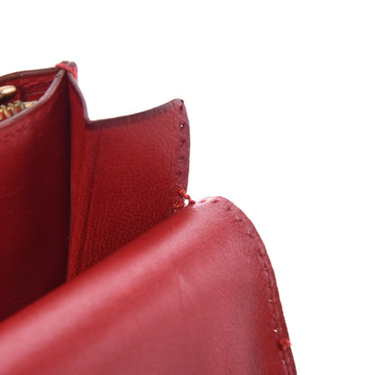 Hermes Box Cadena Wallet Rouge Vif 15 of 29