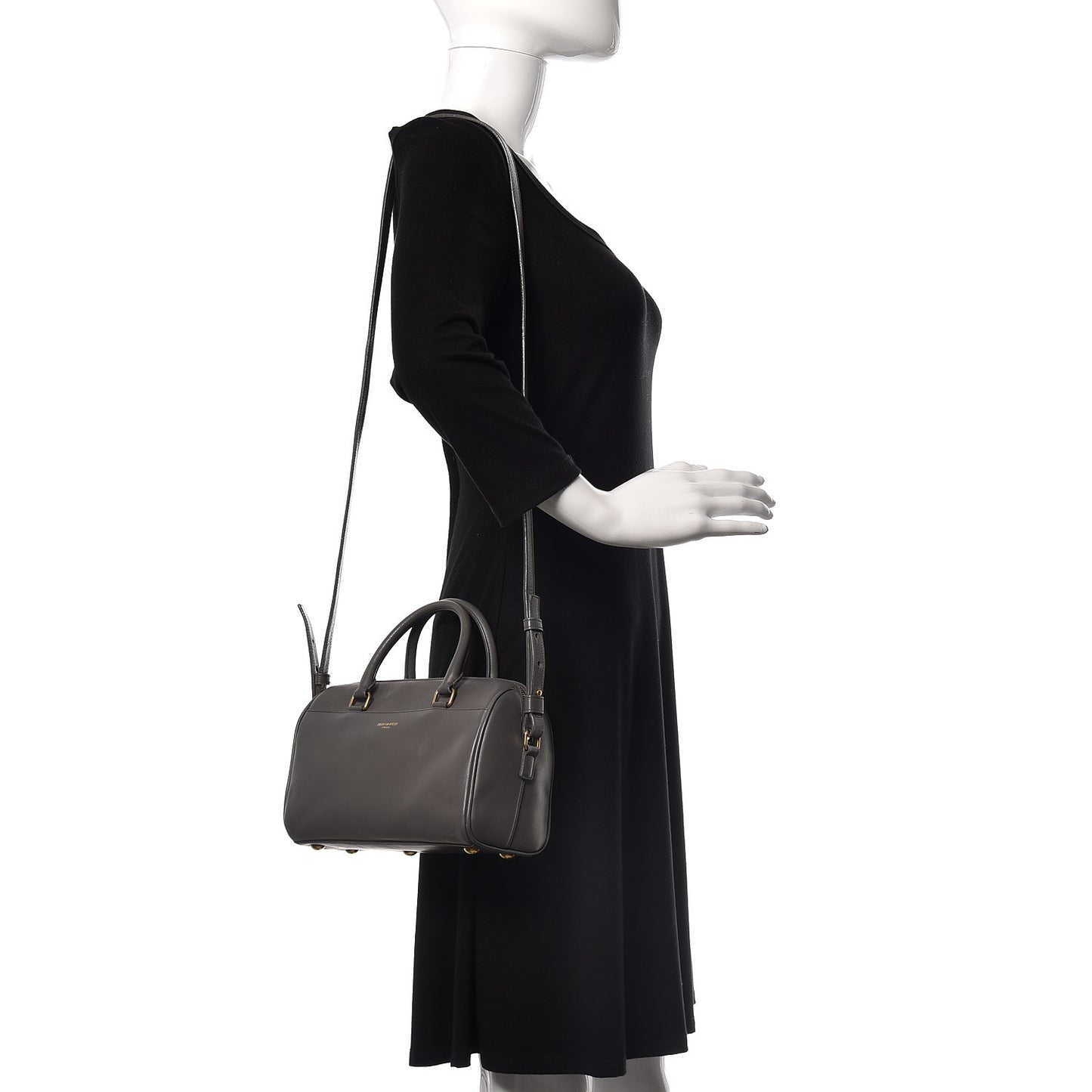 Calfskin Classic Baby Duffle Fog