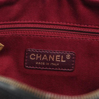 Chanel Crumpled Grained Calfskin Small Shiva Flap Black 6 of 7