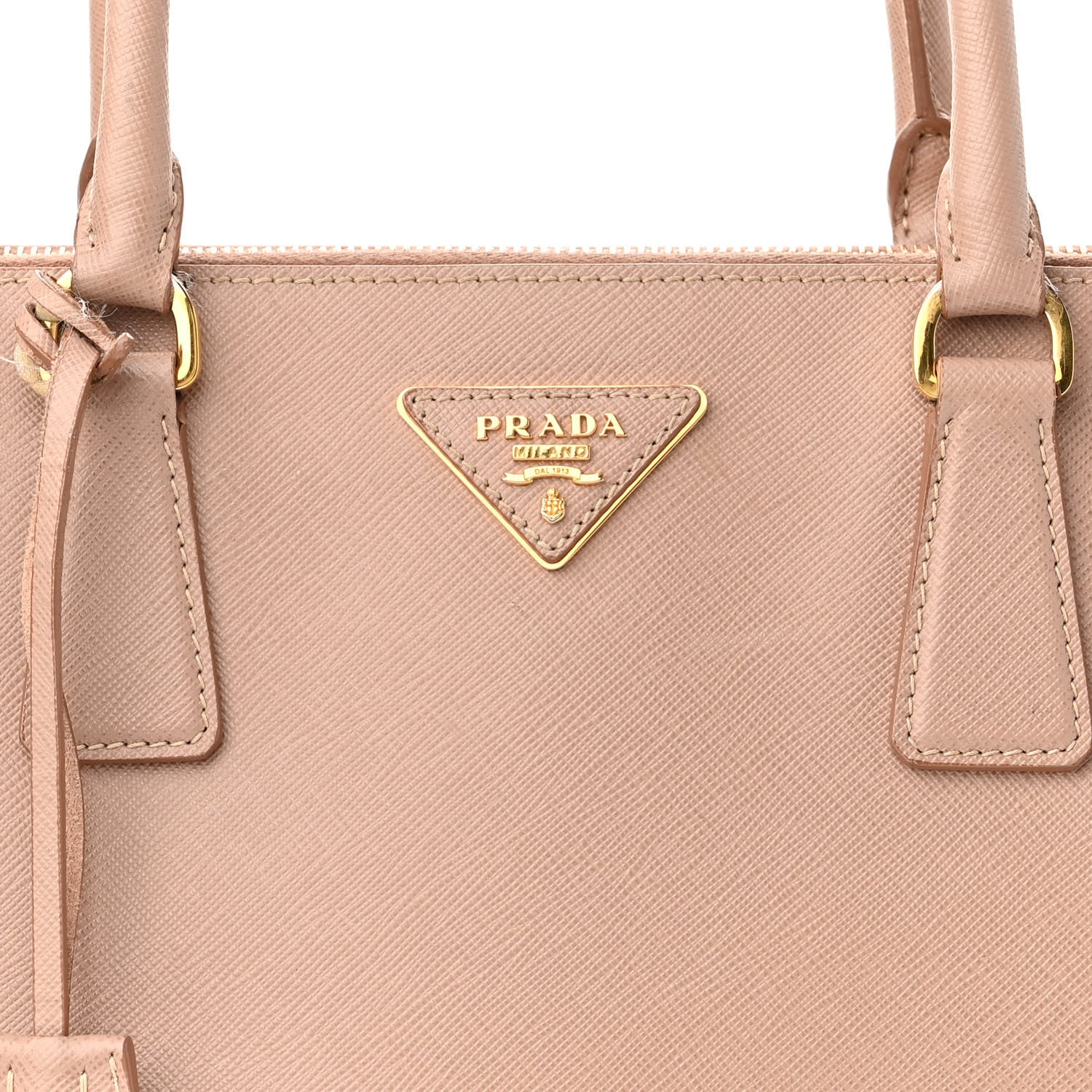 Prada Saffiano Medium Galleria Double Zip Tote Cammeo 7 of 11