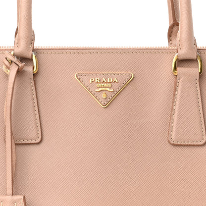Prada Saffiano Medium Galleria Double Zip Tote Cammeo 7 of 11