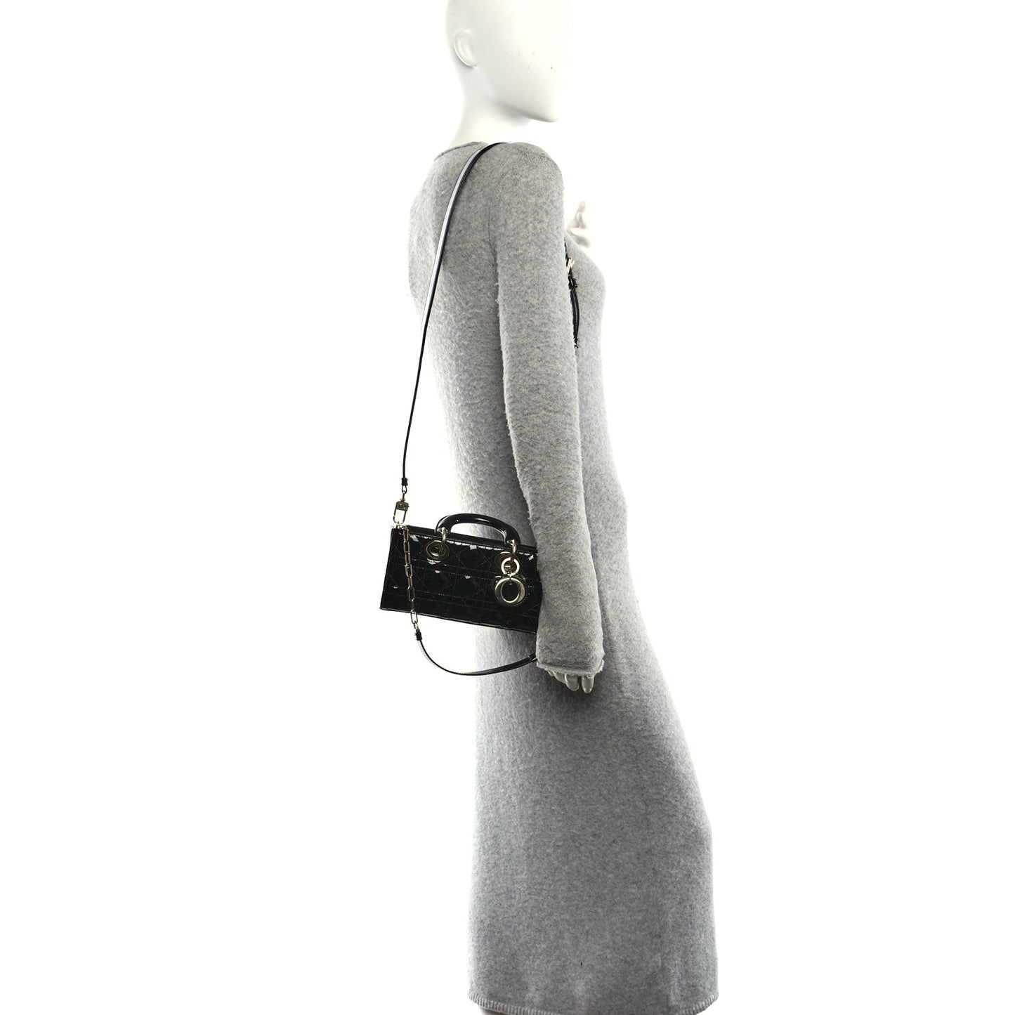 Patent Cannage Small Lady D-Joy Black