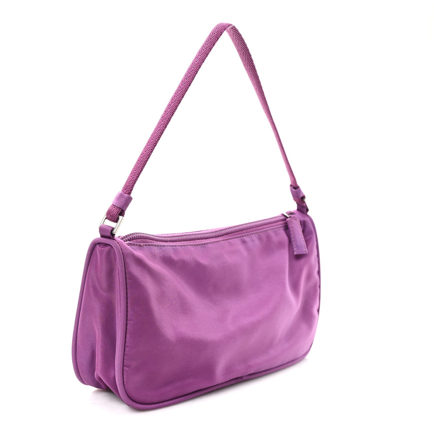 Tessuto Nylon Sport Pochette Malva