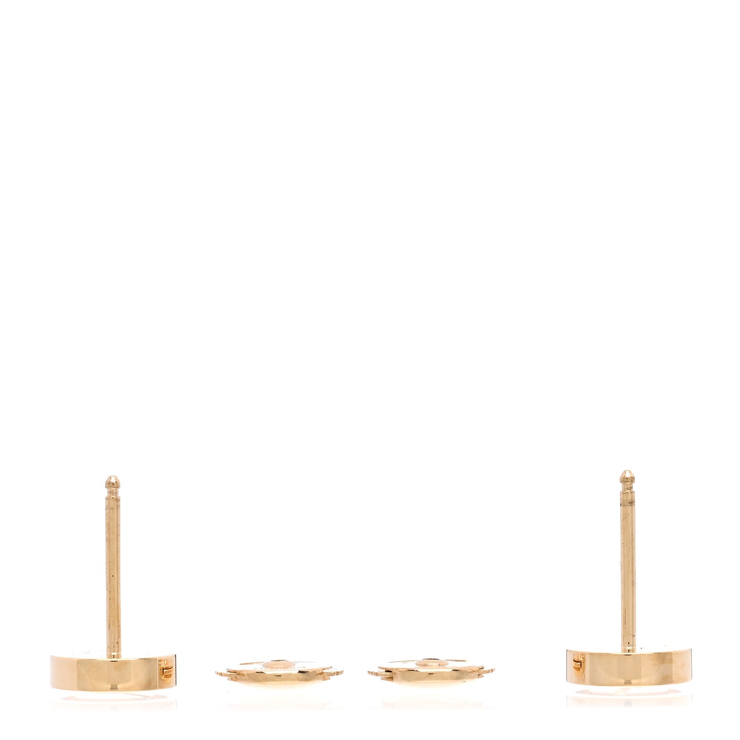 18K Yellow Gold LOVE Earrings
