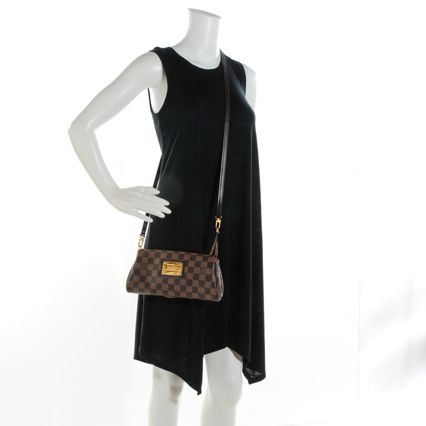 Damier Ebene Eva Clutch