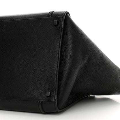 Celine Grained Calfskin Medium Phantom Luggage Black 10 of 13
