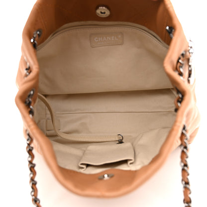 Chanel Lambskin Small Soft Touch Shoulder Bag Camel 5 of 10