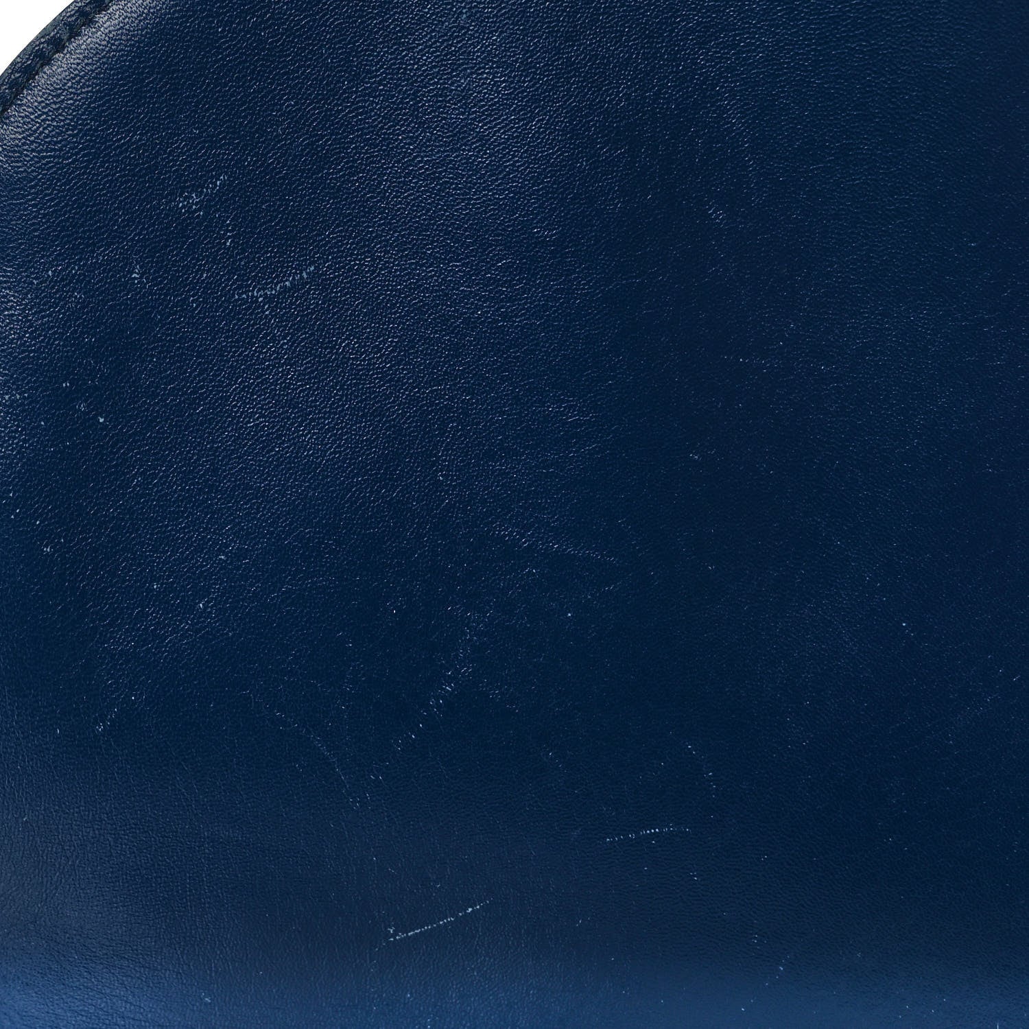 Celine Grained Calfskin Medium Trotteur Navy 11 of 13