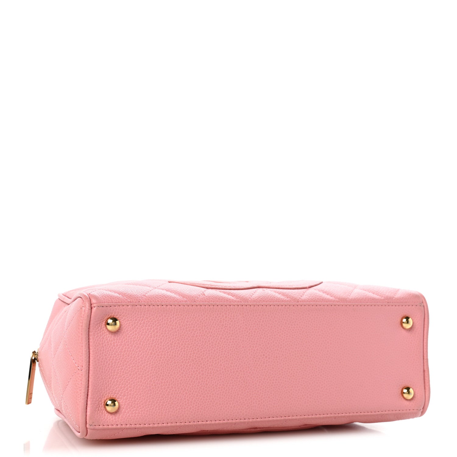 Chanel Caviar Quilted Small Bowler Pink 4 of 15