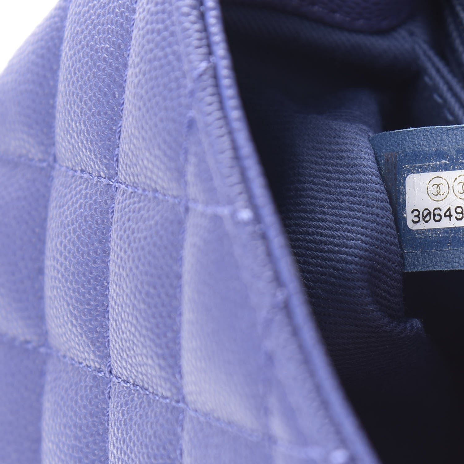 Chanel Caviar Quilted Incognito Extra Mini Coco Handle Flap Blue 7 of 11