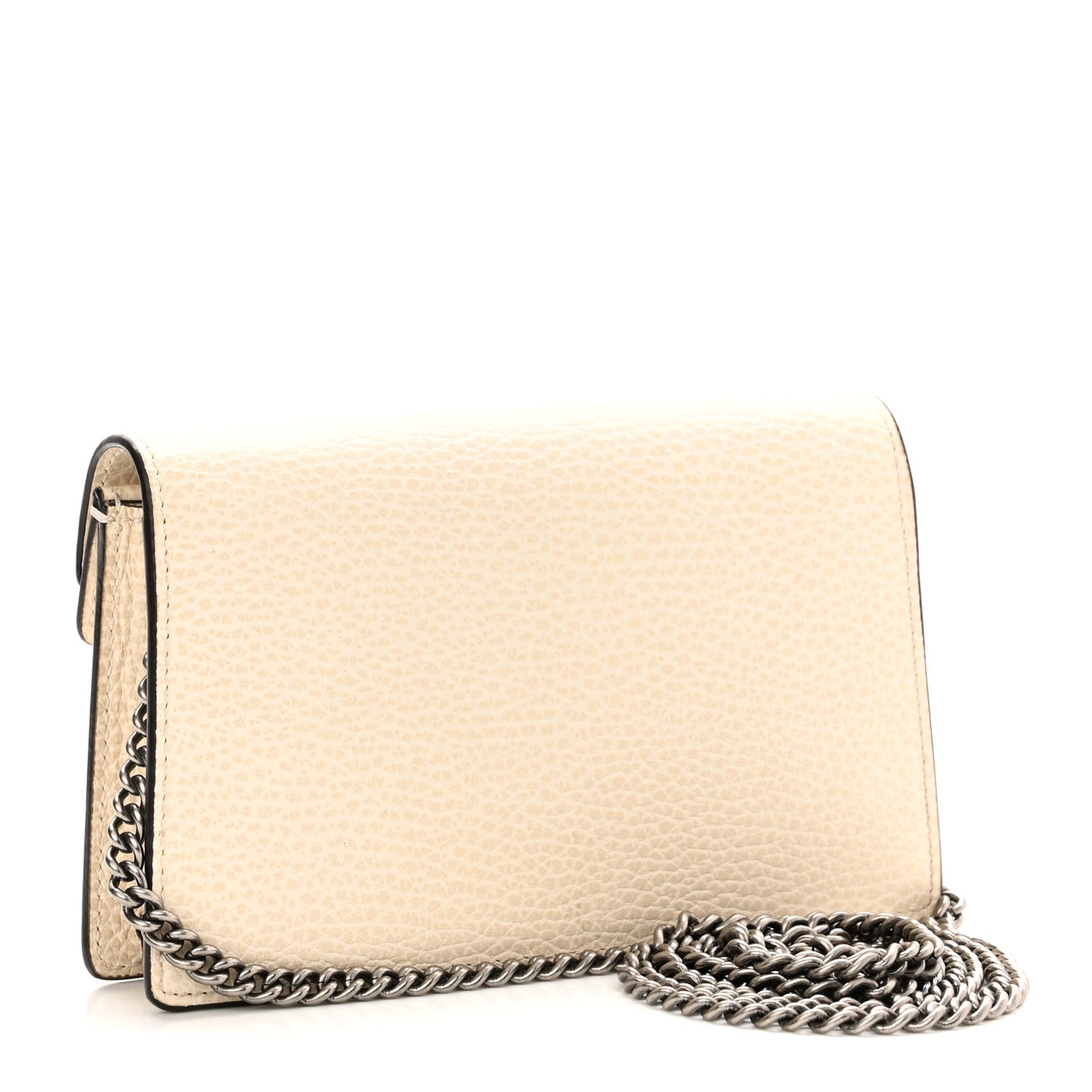 Dollar Calfskin Crystal Super Mini Dionysus Shoulder Bag Mystic White Black Diamond
