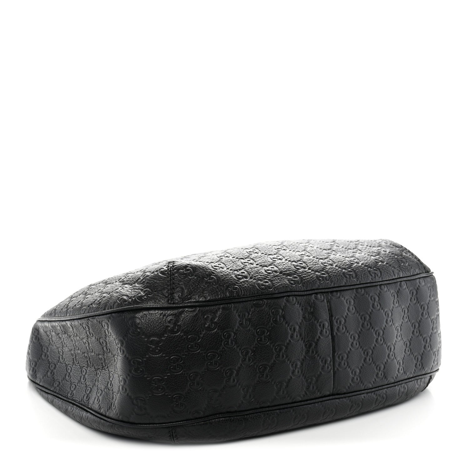 Gucci Guccissima Large New Ladies Web Hobo Black 4 of 11