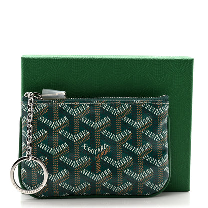 Goyard Goyardine Nano Senat Key Pouch Green 8 of 8