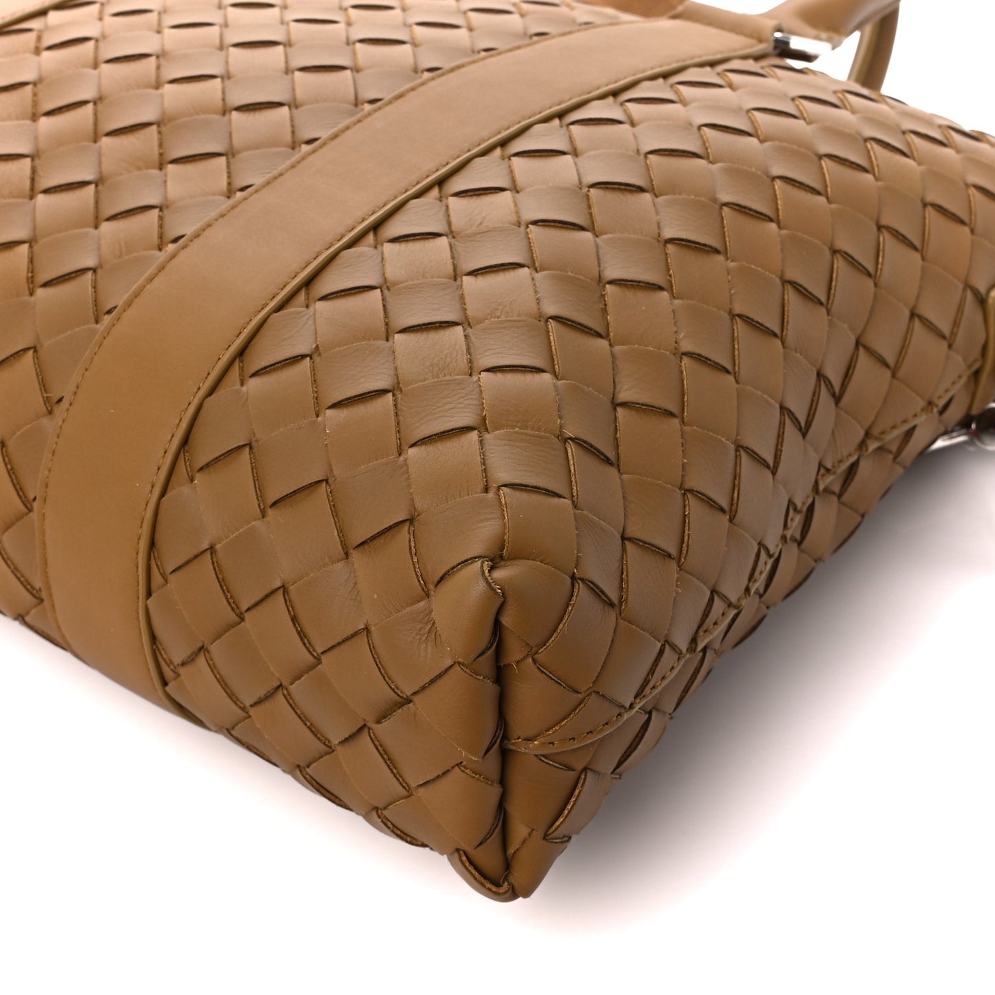 Nappa Intrecciato Medium Hidrology Briefcase Ochre