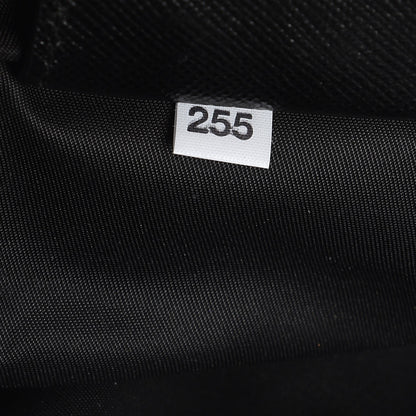 Prada Nylon Vela Small Flat Messenger Bag Black 10 of 11