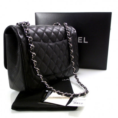 Chanel Caviar Jumbo Flap Black 3 of 11
