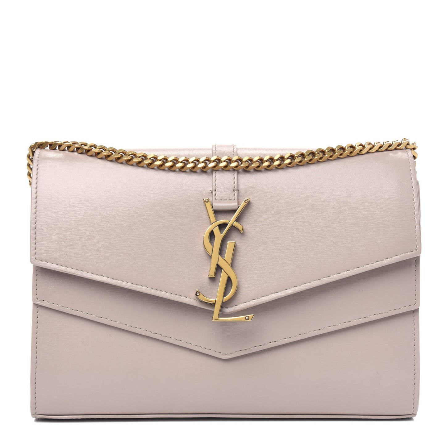 Smooth Calfskin Monogram Medium Sulpice Shoulder Bag Light Natural