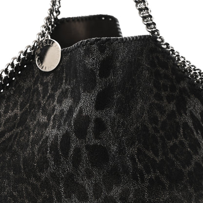 Stella McCartney Leopard Shaggy Deer Falabella Reversible Tote Grey 10 of 12