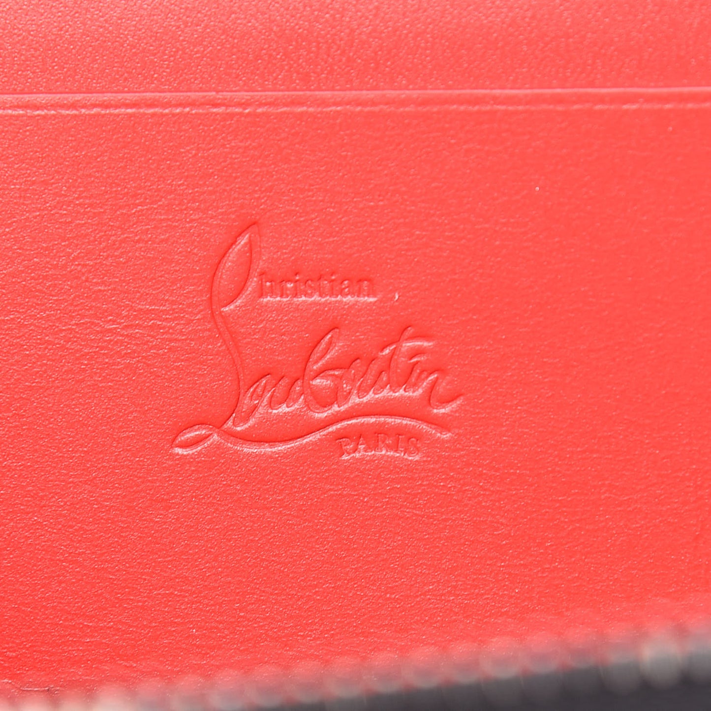 Calfskin Ecusson Panettone Coin Purse Navy