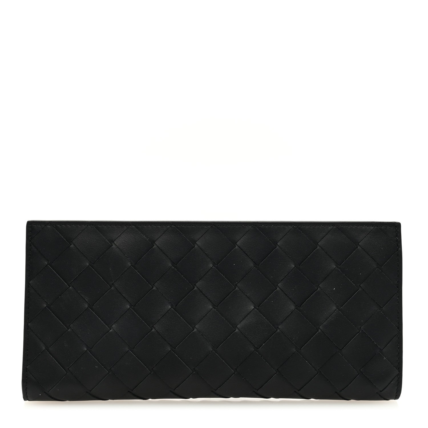 Bottega Veneta Nappa Intrecciato Zip Wallet Black 1 of 7