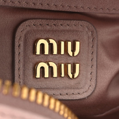 Miu Miu Suede Matelasse Regular Arcadie Top Handle Bag Pesco 6 of 11