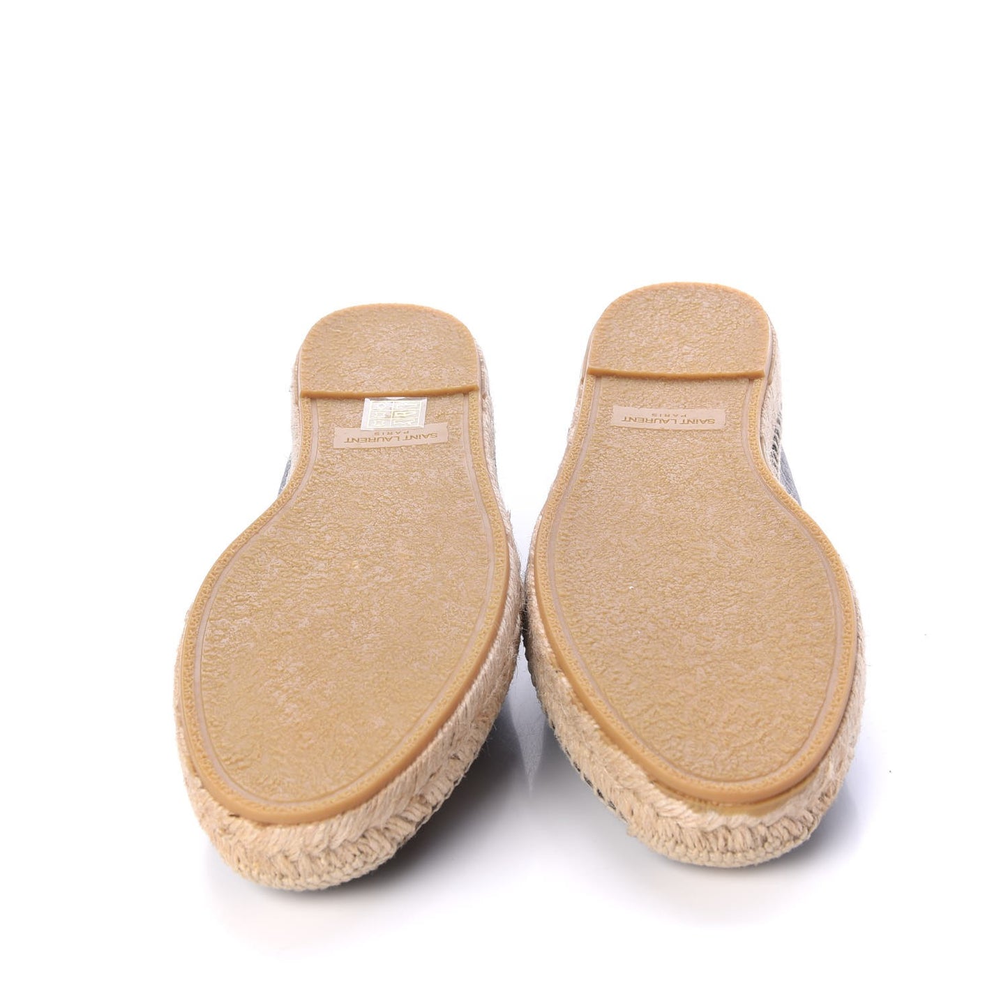 Lambskin Monogram Espadrilles 39 Black