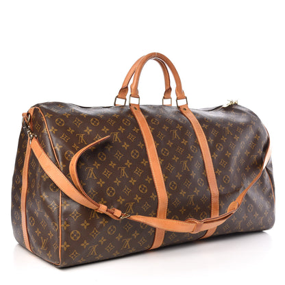 Louis Vuitton Monogram Keepall Bandouliere 60 3 of 14