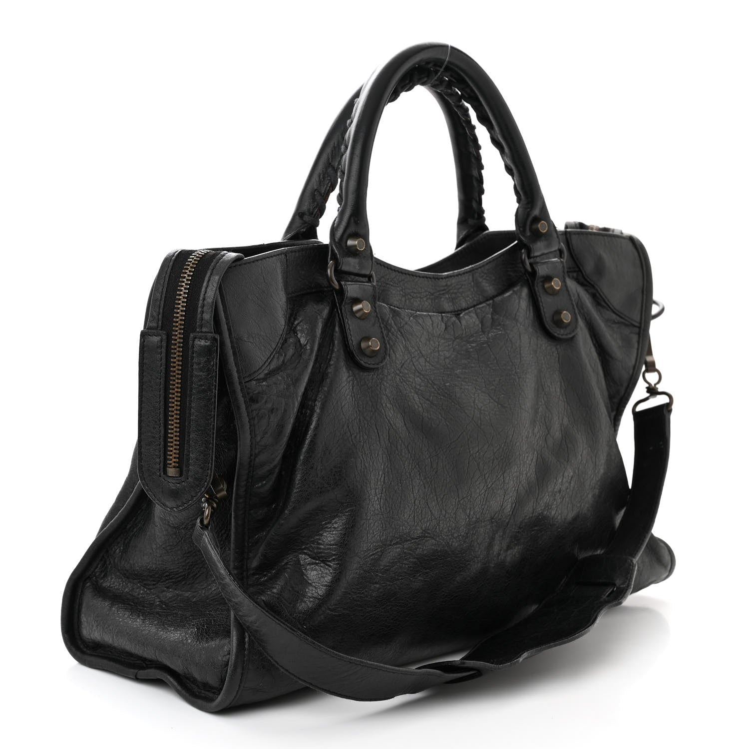 Balenciaga Agneau Classic Hardware City Anthracite 4 of 13