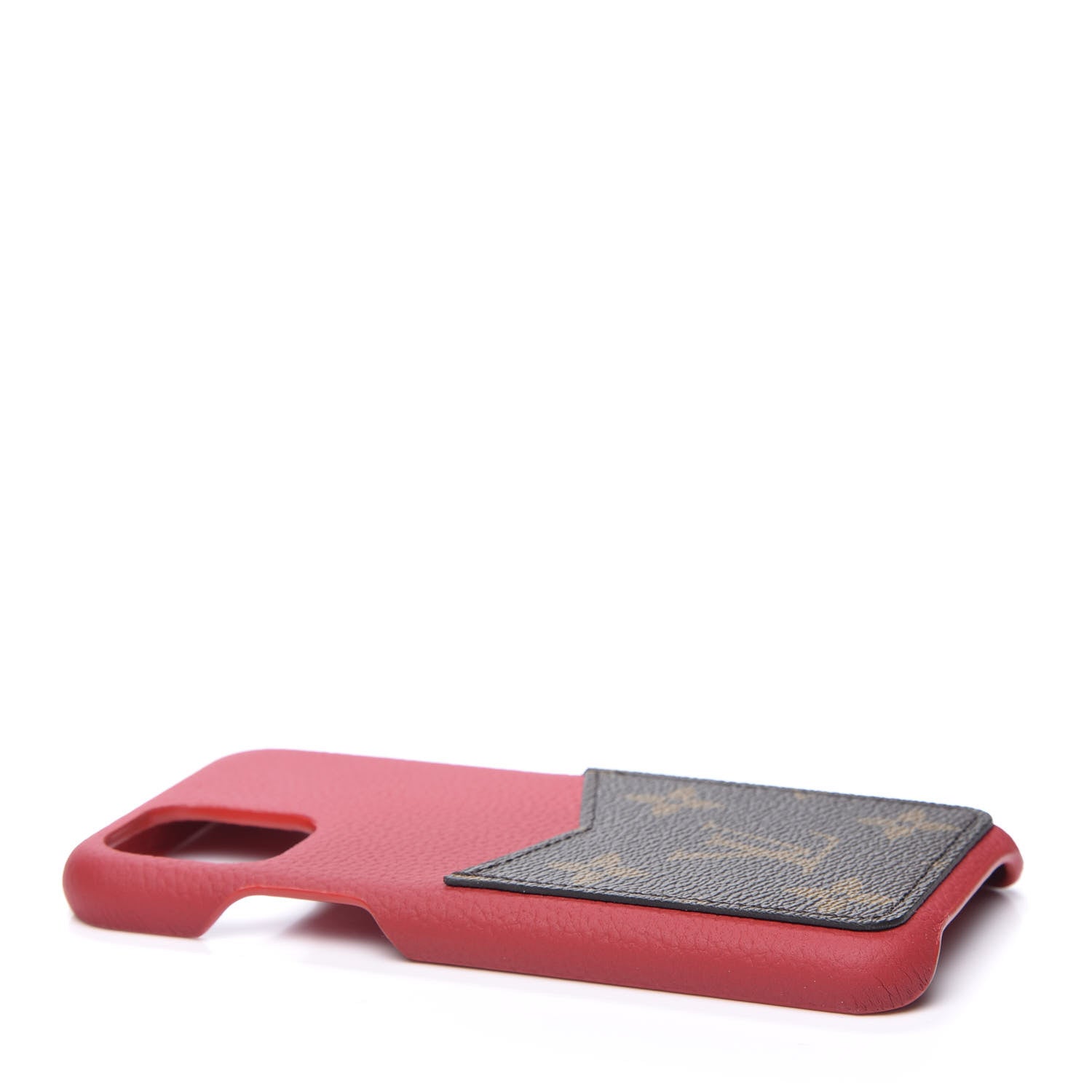Louis Vuitton Calfskin Monogram iPhone 11 Pro Max Bumper Scarlet 3 of 9