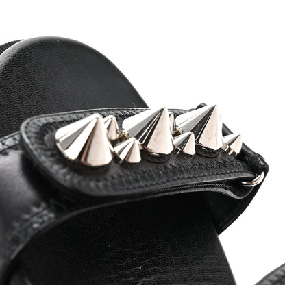 Christian Louboutin Nappa Spikita Cool Platform Sandals 37.5 Black 9 of 10