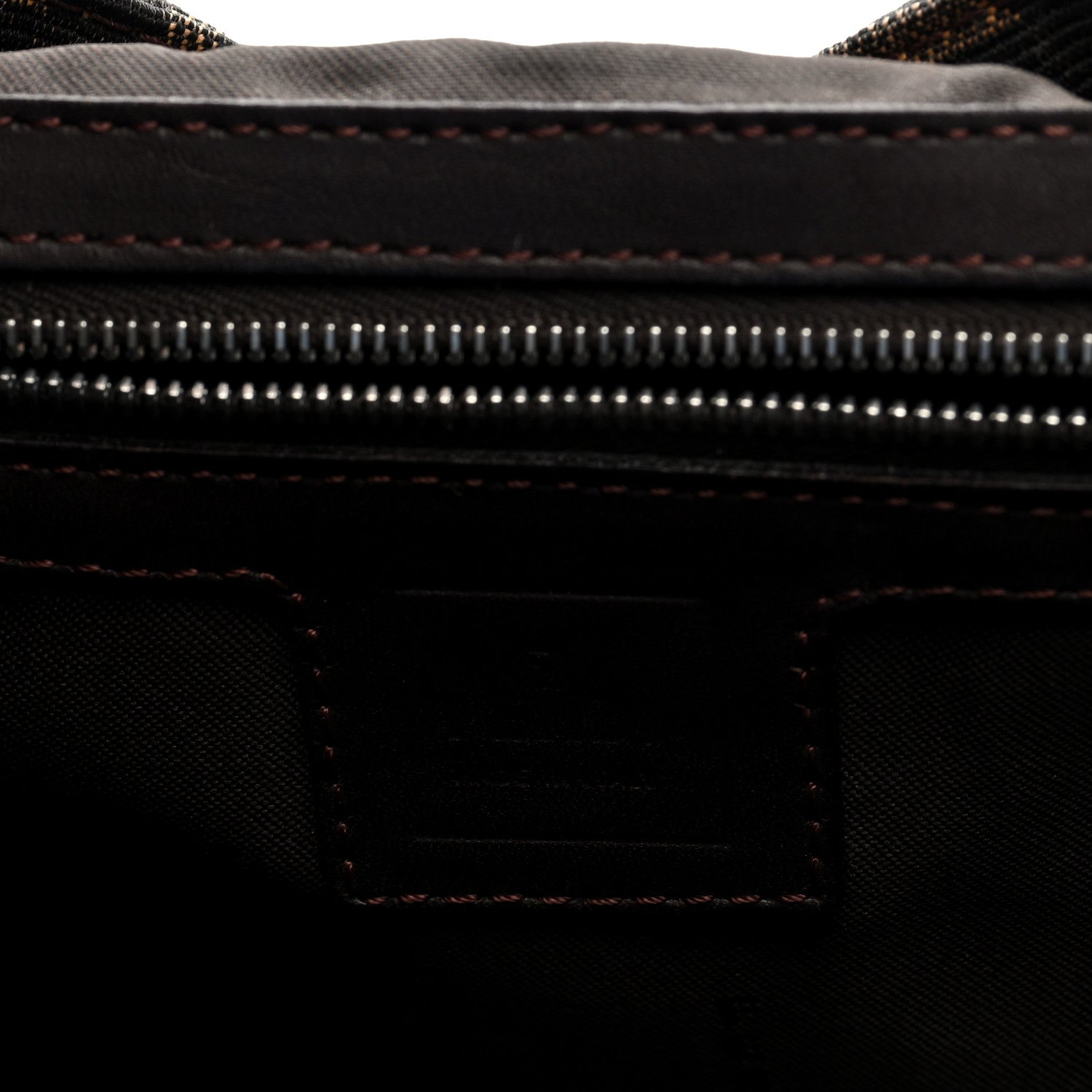 Fendi Zucca Shoulder Bag Tobacco 6 of 9
