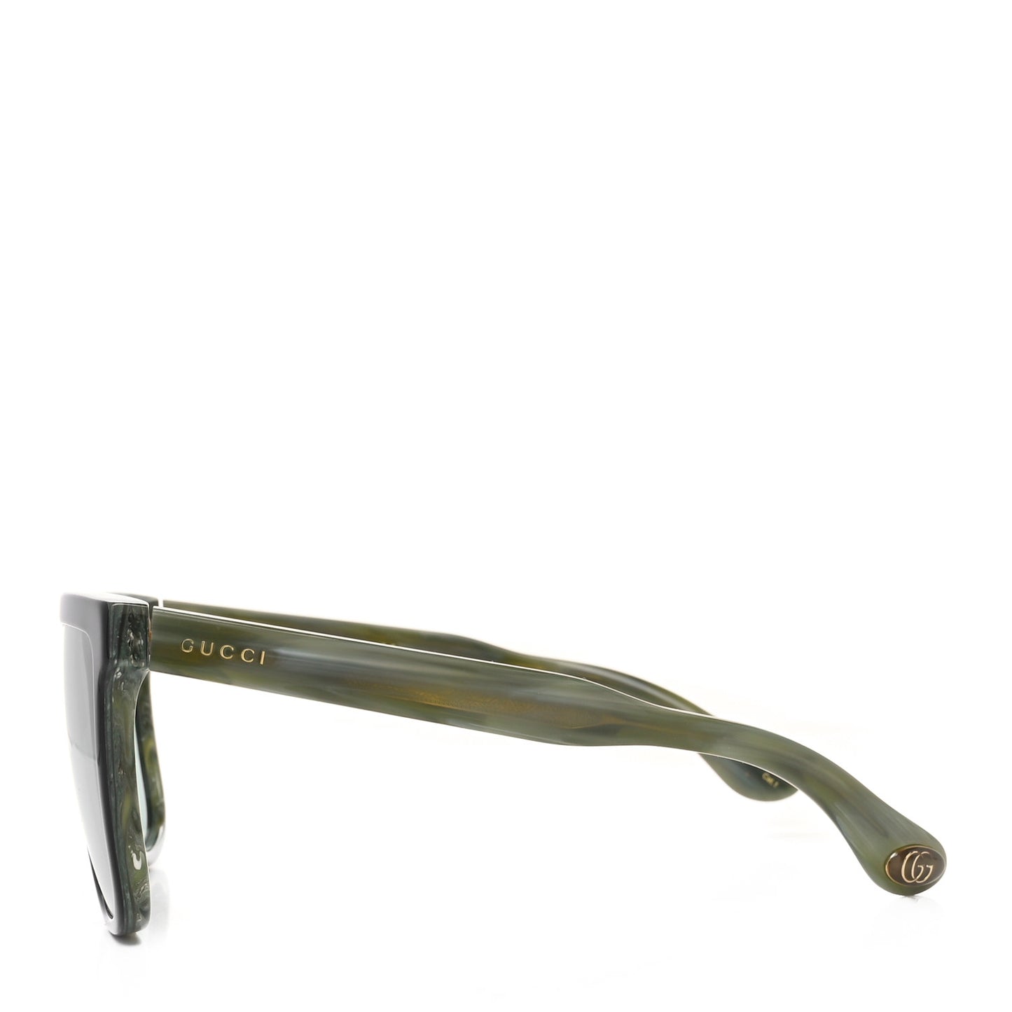Acetate Aviator Sunglasses GG0582S Green