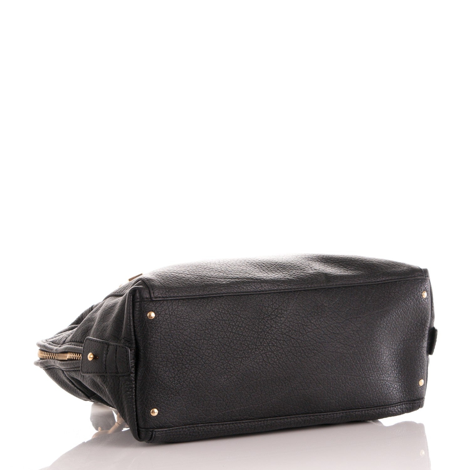 Chloe Grained Calfskin Brooke Satchel Black 4 of 8
