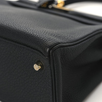 Hermes Togo Kelly Retourne 32 Black 10 of 12