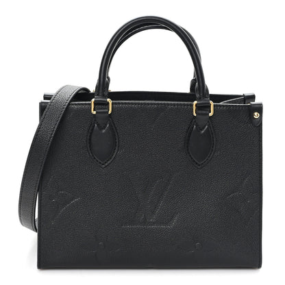 Louis Vuitton Empreinte Monogram Giant Onthego PM Black 1 of 10