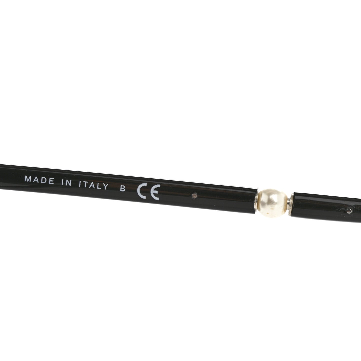 Acetate Butterfly Pearl Sunglasses 5394-H Black