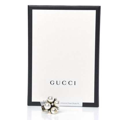 Gucci Metal Pearl Ring 8 Aged Gold 6 of 6