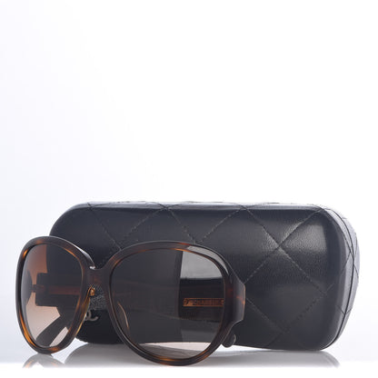 Chanel Denim CC Sunglasses 5163 Havana 7 of 7