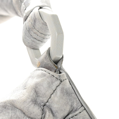 Louis Vuitton Lambskin Olympe Nimbus GM Gris Perle 13 of 17