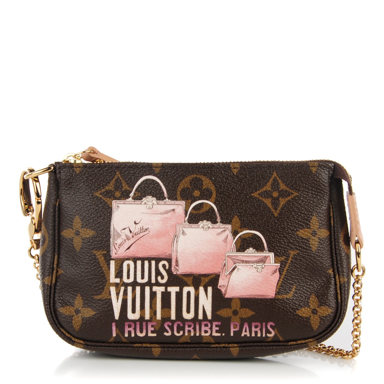 Louis Vuitton Monogram Affiche Mini Pochette Accessories 1 of 7