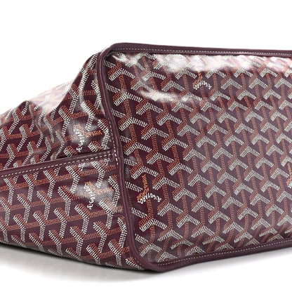 Goyard Goyardine Reversible Anjou GM Burgundy 8 of 14