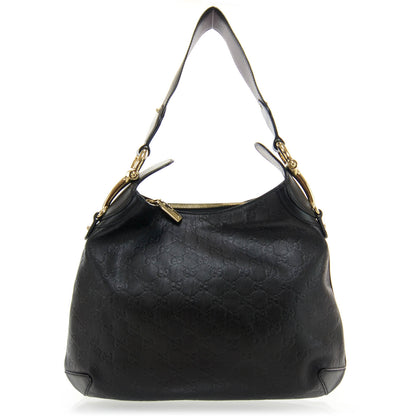 Gucci Guccissima Creole Hobo Black 1 of 8