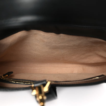 Gucci Boarded Dyana Lux Calfskin Small Jackie 1961 Hobo Black 5 of 10